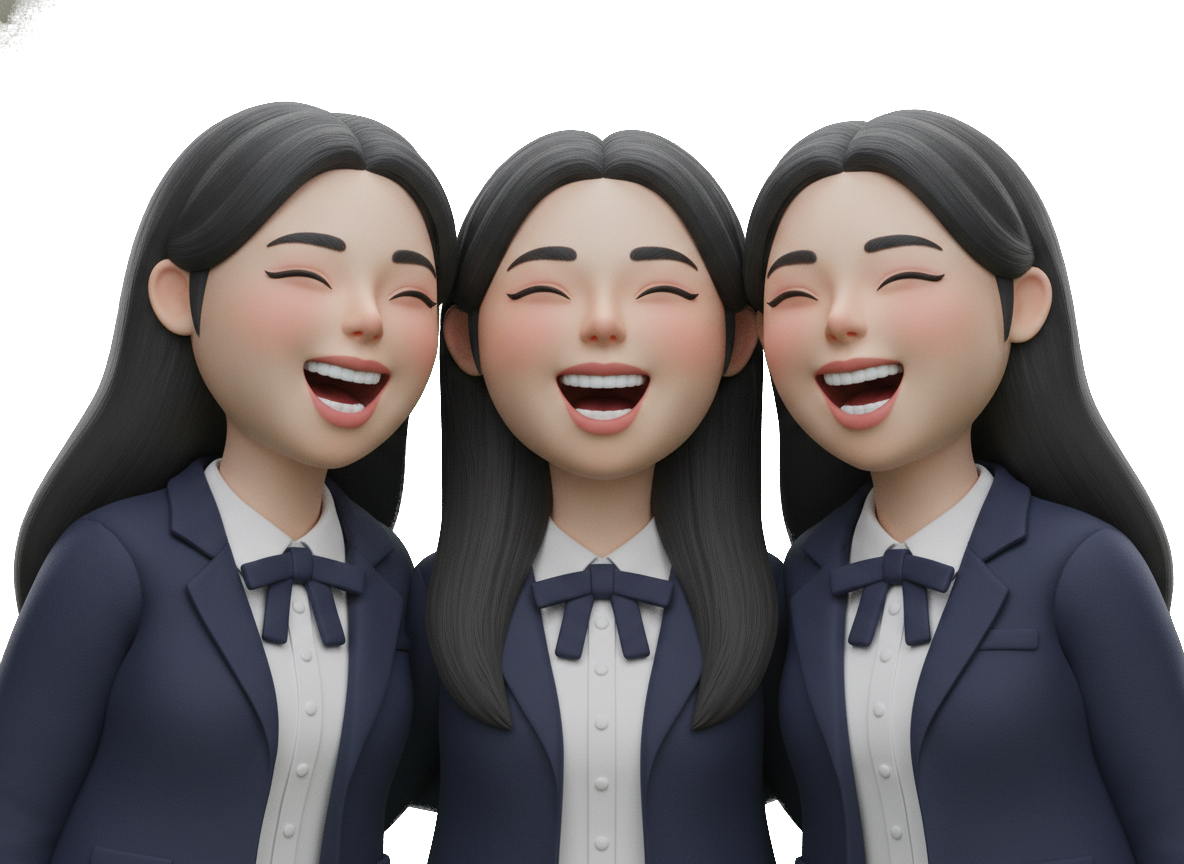 명덕여고 과외 안내 클레이 캐릭터 - 서당애서 1:1 방문 화상 수업