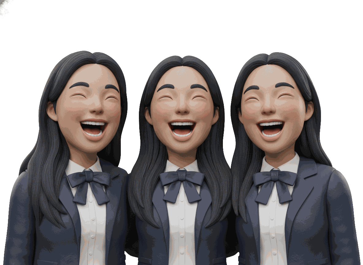 동아여고 과외 안내 클레이 캐릭터 - 서당애서 1:1 방문 화상 수업