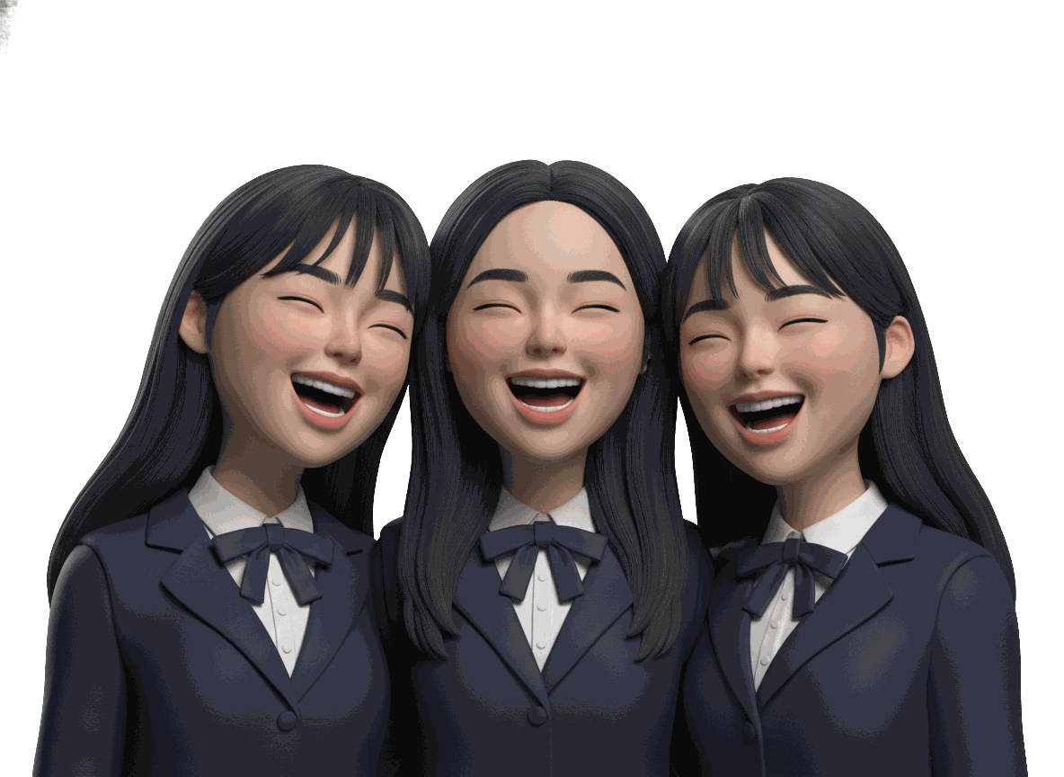 동주여고 과외 안내 클레이 캐릭터 - 서당애서 1:1 방문 화상 수업