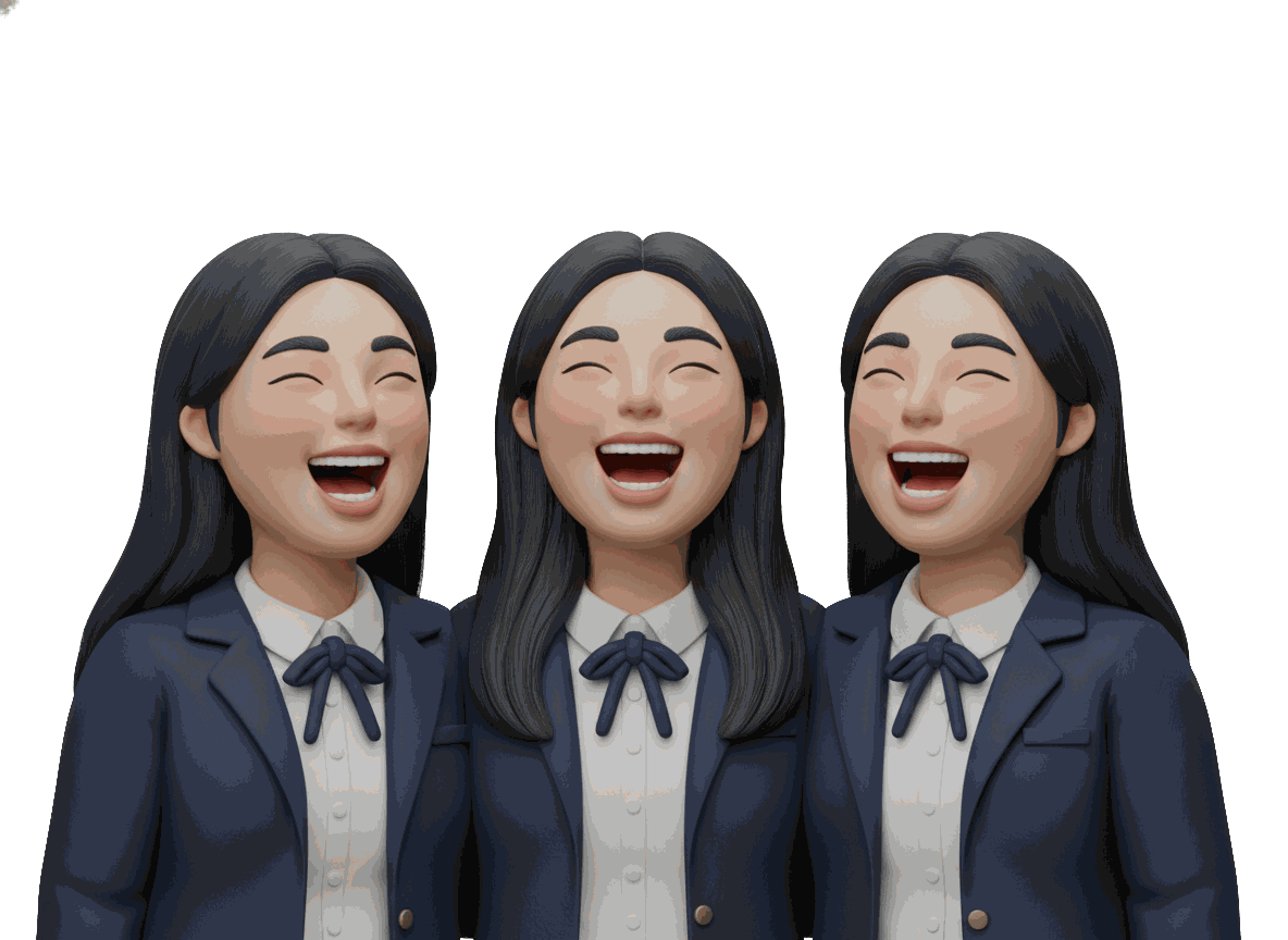 부천여고 과외 안내 클레이 캐릭터 - 서당애서 1:1 방문 화상 수업
