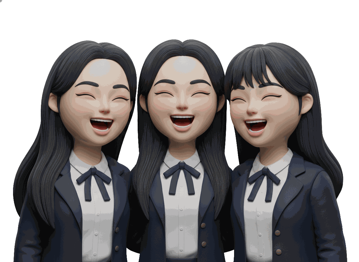 이리여고 과외 안내 클레이 캐릭터 - 서당애서 1:1 방문 화상 수업