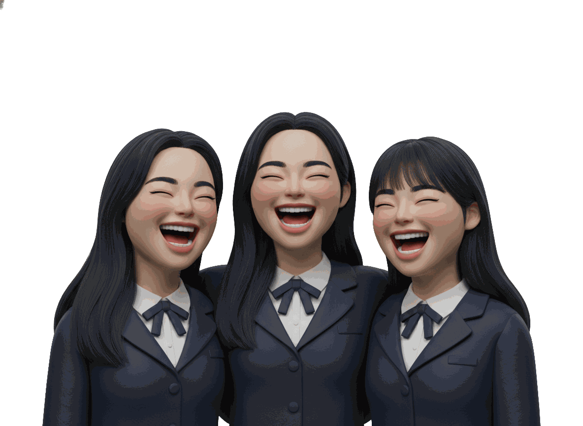 인성여고 과외 안내 클레이 캐릭터 - 서당애서 1:1 방문 화상 수업